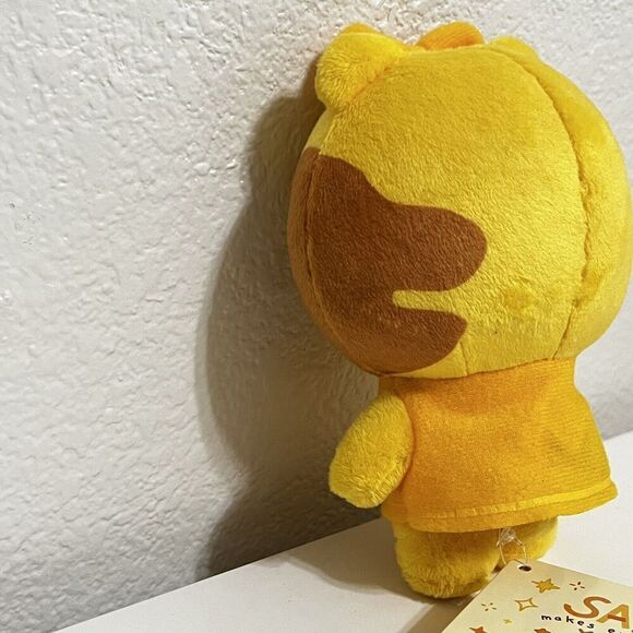 Line Friends Choco Painted Plush Sally Makes Everything Yellow 6" NWT - Picture 6 of 11